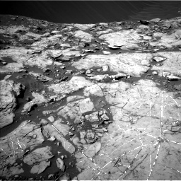 Nasa's Mars rover Curiosity acquired this image using its Left Navigation Camera on Sol 1215, at drive 94, site number 52