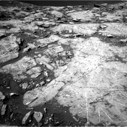 Nasa's Mars rover Curiosity acquired this image using its Left Navigation Camera on Sol 1215, at drive 100, site number 52
