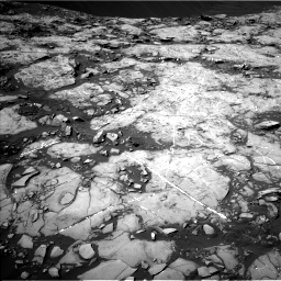 Nasa's Mars rover Curiosity acquired this image using its Left Navigation Camera on Sol 1215, at drive 112, site number 52
