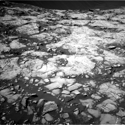 Nasa's Mars rover Curiosity acquired this image using its Left Navigation Camera on Sol 1215, at drive 118, site number 52