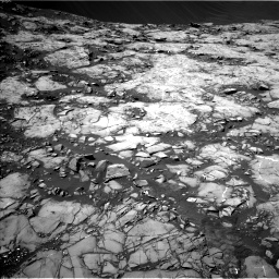 Nasa's Mars rover Curiosity acquired this image using its Left Navigation Camera on Sol 1215, at drive 124, site number 52