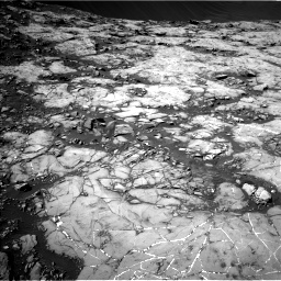 Nasa's Mars rover Curiosity acquired this image using its Left Navigation Camera on Sol 1215, at drive 130, site number 52