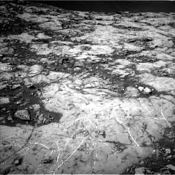 Nasa's Mars rover Curiosity acquired this image using its Left Navigation Camera on Sol 1215, at drive 136, site number 52