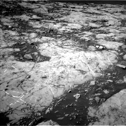 Nasa's Mars rover Curiosity acquired this image using its Left Navigation Camera on Sol 1215, at drive 142, site number 52