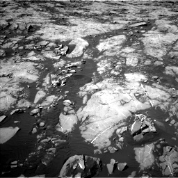Nasa's Mars rover Curiosity acquired this image using its Left Navigation Camera on Sol 1215, at drive 172, site number 52