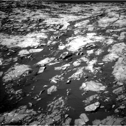 Nasa's Mars rover Curiosity acquired this image using its Left Navigation Camera on Sol 1215, at drive 190, site number 52