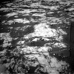 Nasa's Mars rover Curiosity acquired this image using its Left Navigation Camera on Sol 1215, at drive 226, site number 52