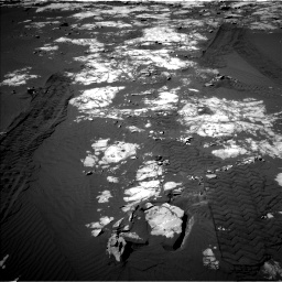 Nasa's Mars rover Curiosity acquired this image using its Left Navigation Camera on Sol 1215, at drive 256, site number 52