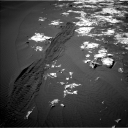 Nasa's Mars rover Curiosity acquired this image using its Left Navigation Camera on Sol 1215, at drive 274, site number 52