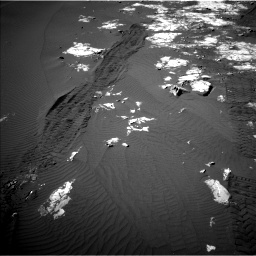 Nasa's Mars rover Curiosity acquired this image using its Left Navigation Camera on Sol 1215, at drive 280, site number 52