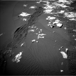 Nasa's Mars rover Curiosity acquired this image using its Left Navigation Camera on Sol 1215, at drive 286, site number 52