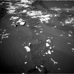Nasa's Mars rover Curiosity acquired this image using its Left Navigation Camera on Sol 1215, at drive 292, site number 52