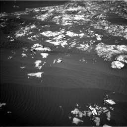 Nasa's Mars rover Curiosity acquired this image using its Left Navigation Camera on Sol 1215, at drive 304, site number 52