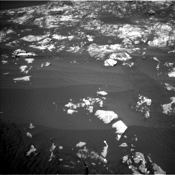 Nasa's Mars rover Curiosity acquired this image using its Left Navigation Camera on Sol 1215, at drive 316, site number 52