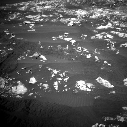 Nasa's Mars rover Curiosity acquired this image using its Left Navigation Camera on Sol 1215, at drive 334, site number 52