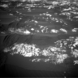 Nasa's Mars rover Curiosity acquired this image using its Left Navigation Camera on Sol 1215, at drive 346, site number 52