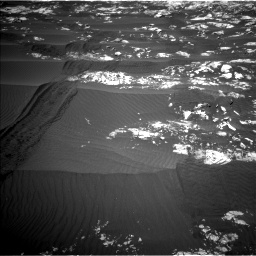 Nasa's Mars rover Curiosity acquired this image using its Left Navigation Camera on Sol 1215, at drive 364, site number 52