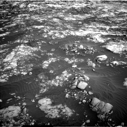 Nasa's Mars rover Curiosity acquired this image using its Left Navigation Camera on Sol 1215, at drive 400, site number 52