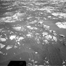 Nasa's Mars rover Curiosity acquired this image using its Left Navigation Camera on Sol 1215, at drive 412, site number 52