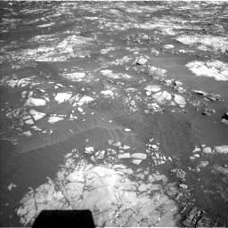 Nasa's Mars rover Curiosity acquired this image using its Left Navigation Camera on Sol 1215, at drive 418, site number 52