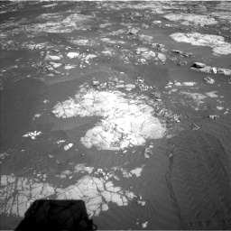 Nasa's Mars rover Curiosity acquired this image using its Left Navigation Camera on Sol 1215, at drive 430, site number 52