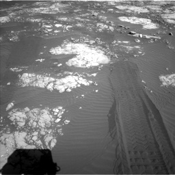 Nasa's Mars rover Curiosity acquired this image using its Left Navigation Camera on Sol 1215, at drive 442, site number 52