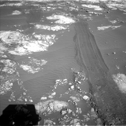 Nasa's Mars rover Curiosity acquired this image using its Left Navigation Camera on Sol 1215, at drive 460, site number 52