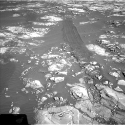 Nasa's Mars rover Curiosity acquired this image using its Left Navigation Camera on Sol 1215, at drive 478, site number 52