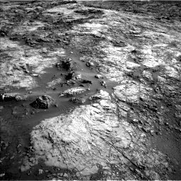 Nasa's Mars rover Curiosity acquired this image using its Left Navigation Camera on Sol 1215, at drive 568, site number 52