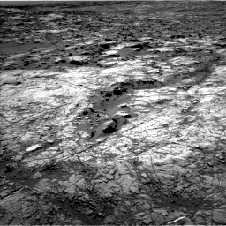 Nasa's Mars rover Curiosity acquired this image using its Left Navigation Camera on Sol 1215, at drive 598, site number 52