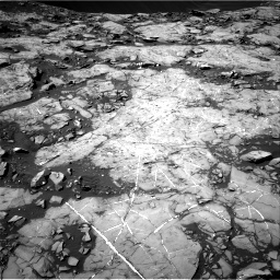Nasa's Mars rover Curiosity acquired this image using its Right Navigation Camera on Sol 1215, at drive 106, site number 52