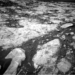 Nasa's Mars rover Curiosity acquired this image using its Right Navigation Camera on Sol 1215, at drive 148, site number 52