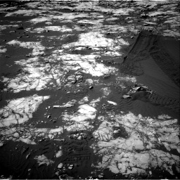 Nasa's Mars rover Curiosity acquired this image using its Right Navigation Camera on Sol 1215, at drive 244, site number 52