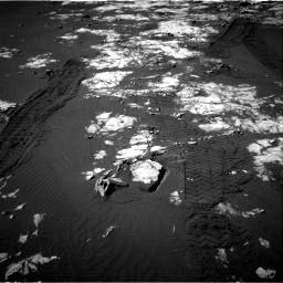 Nasa's Mars rover Curiosity acquired this image using its Right Navigation Camera on Sol 1215, at drive 262, site number 52