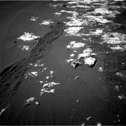 Nasa's Mars rover Curiosity acquired this image using its Right Navigation Camera on Sol 1215, at drive 274, site number 52
