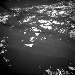 Nasa's Mars rover Curiosity acquired this image using its Right Navigation Camera on Sol 1215, at drive 298, site number 52