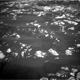 Nasa's Mars rover Curiosity acquired this image using its Right Navigation Camera on Sol 1215, at drive 334, site number 52