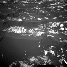 Nasa's Mars rover Curiosity acquired this image using its Right Navigation Camera on Sol 1215, at drive 352, site number 52