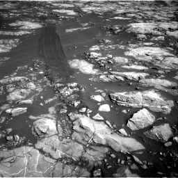 Nasa's Mars rover Curiosity acquired this image using its Right Navigation Camera on Sol 1215, at drive 484, site number 52