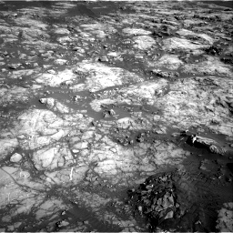 Nasa's Mars rover Curiosity acquired this image using its Right Navigation Camera on Sol 1215, at drive 556, site number 52