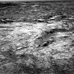 Nasa's Mars rover Curiosity acquired this image using its Right Navigation Camera on Sol 1215, at drive 592, site number 52