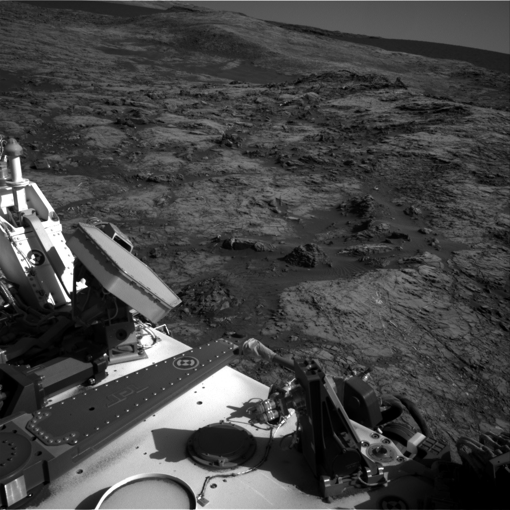 Nasa's Mars rover Curiosity acquired this image using its Right Navigation Camera on Sol 1215, at drive 614, site number 52
