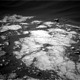 Nasa's Mars rover Curiosity acquired this image using its Left Navigation Camera on Sol 1216, at drive 656, site number 52