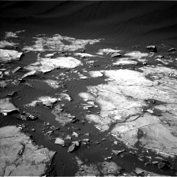Nasa's Mars rover Curiosity acquired this image using its Left Navigation Camera on Sol 1216, at drive 662, site number 52