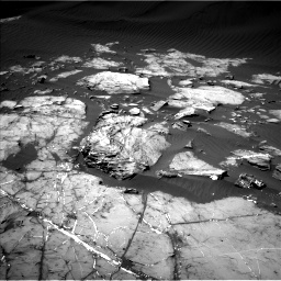 Nasa's Mars rover Curiosity acquired this image using its Left Navigation Camera on Sol 1216, at drive 674, site number 52