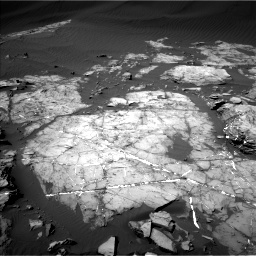 Nasa's Mars rover Curiosity acquired this image using its Left Navigation Camera on Sol 1216, at drive 686, site number 52