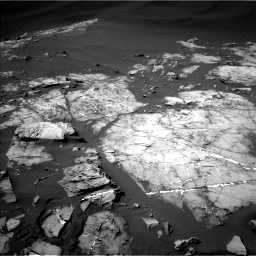 Nasa's Mars rover Curiosity acquired this image using its Left Navigation Camera on Sol 1216, at drive 692, site number 52