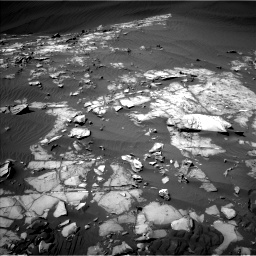 Nasa's Mars rover Curiosity acquired this image using its Left Navigation Camera on Sol 1216, at drive 704, site number 52