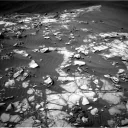 Nasa's Mars rover Curiosity acquired this image using its Left Navigation Camera on Sol 1216, at drive 710, site number 52