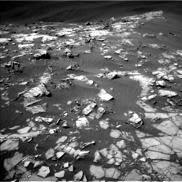 Nasa's Mars rover Curiosity acquired this image using its Left Navigation Camera on Sol 1216, at drive 716, site number 52